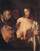 Gerrit van Honthorst The Incredulity of St Thomas Sweden oil painting artist